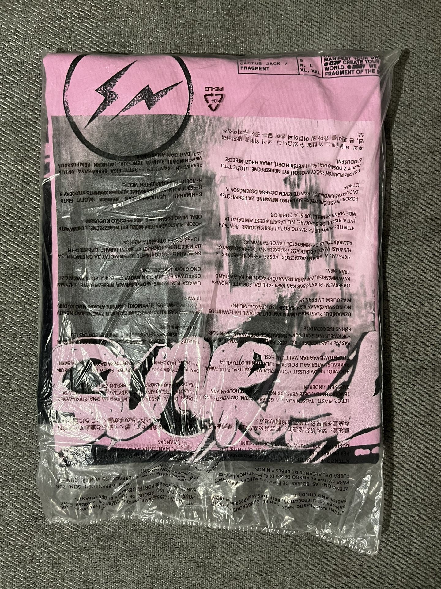 Travis Scott Cactus Jack For Fragment Tee