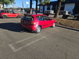 1994 Honda Civic Hatchback Red 3-Door