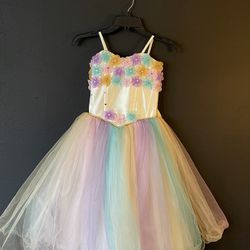 Girls Costume Princess Unicorn Dress 