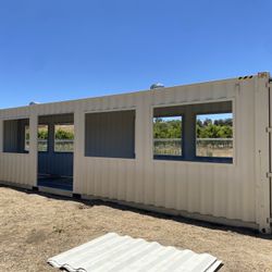 Shipping Container Conex Storage Shed Garage 