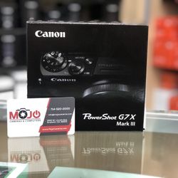Canon Powershot G7X Mk III