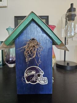 Seattle Seahawks Bird House