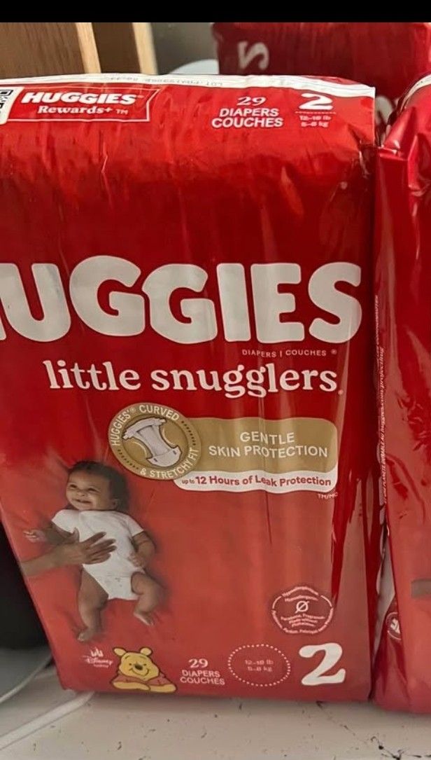 Huggies size 2 diapers 
Count 29
Condition brand new 
No returns 
Feel free to ask questions 
Happy to bundle 
Please check My other listingsHuggies s
