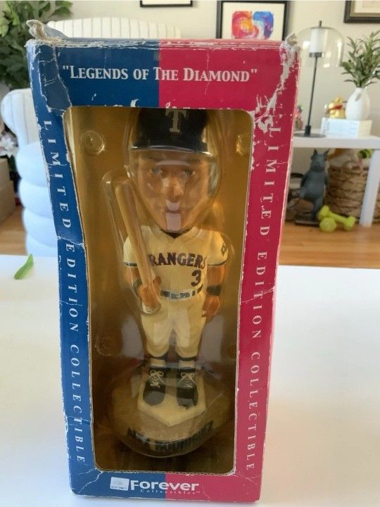 Alex Rodriguez #3 Texas Rangers Collectible Bobblehead Never used Alex Rodriguez #3 Texas Rangers Legends of the Diamond Bobblehead collectible figure