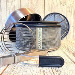Cobb Premier Portable Stainless Steel Grill Smoker BBQ/Roast/Bake/Cook