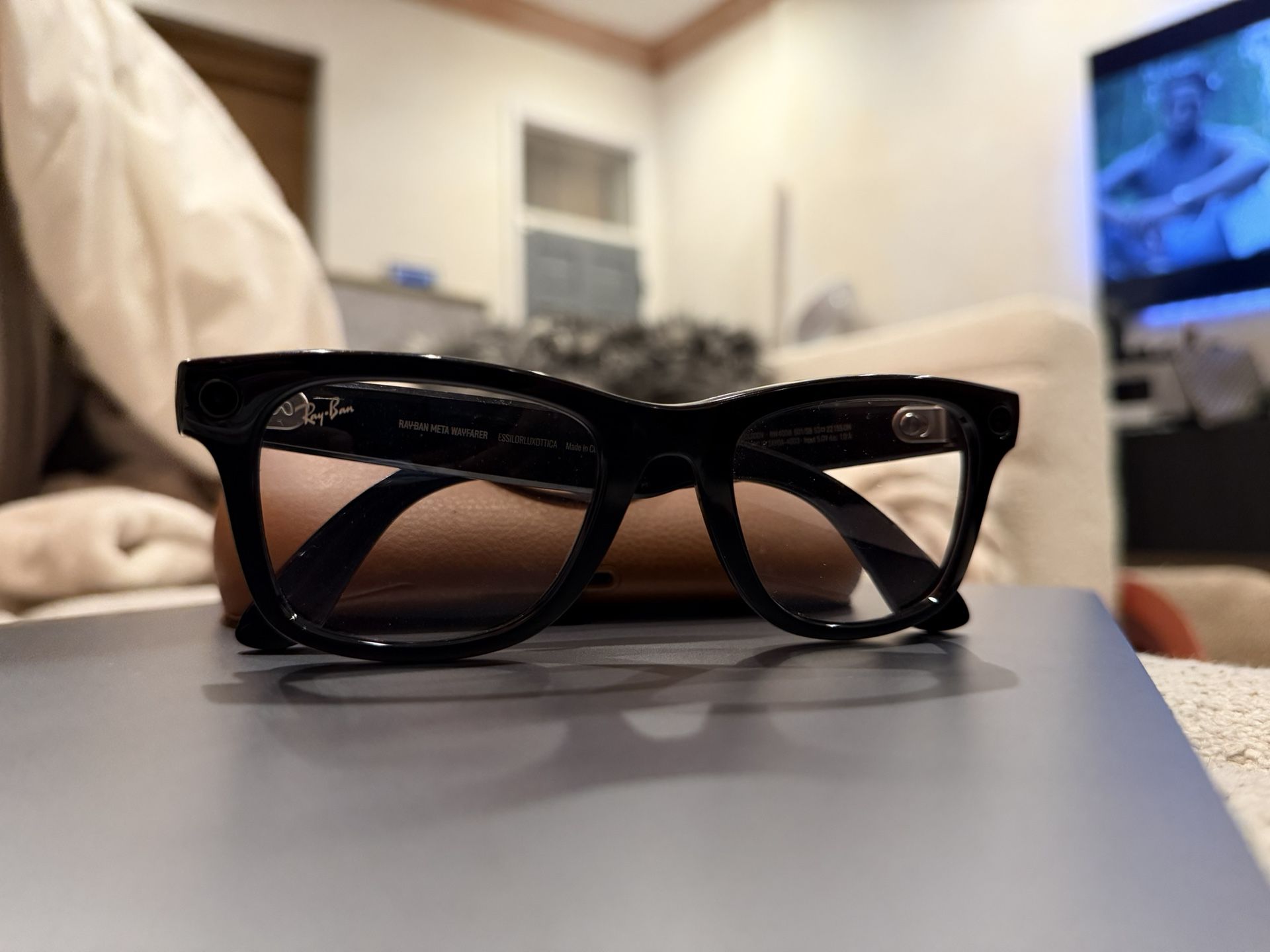 Ray-Ban Meta Wayfarer Shiny Black Frame