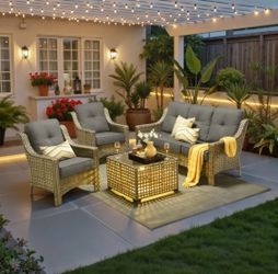 Patio furniture set outdoor new in the box