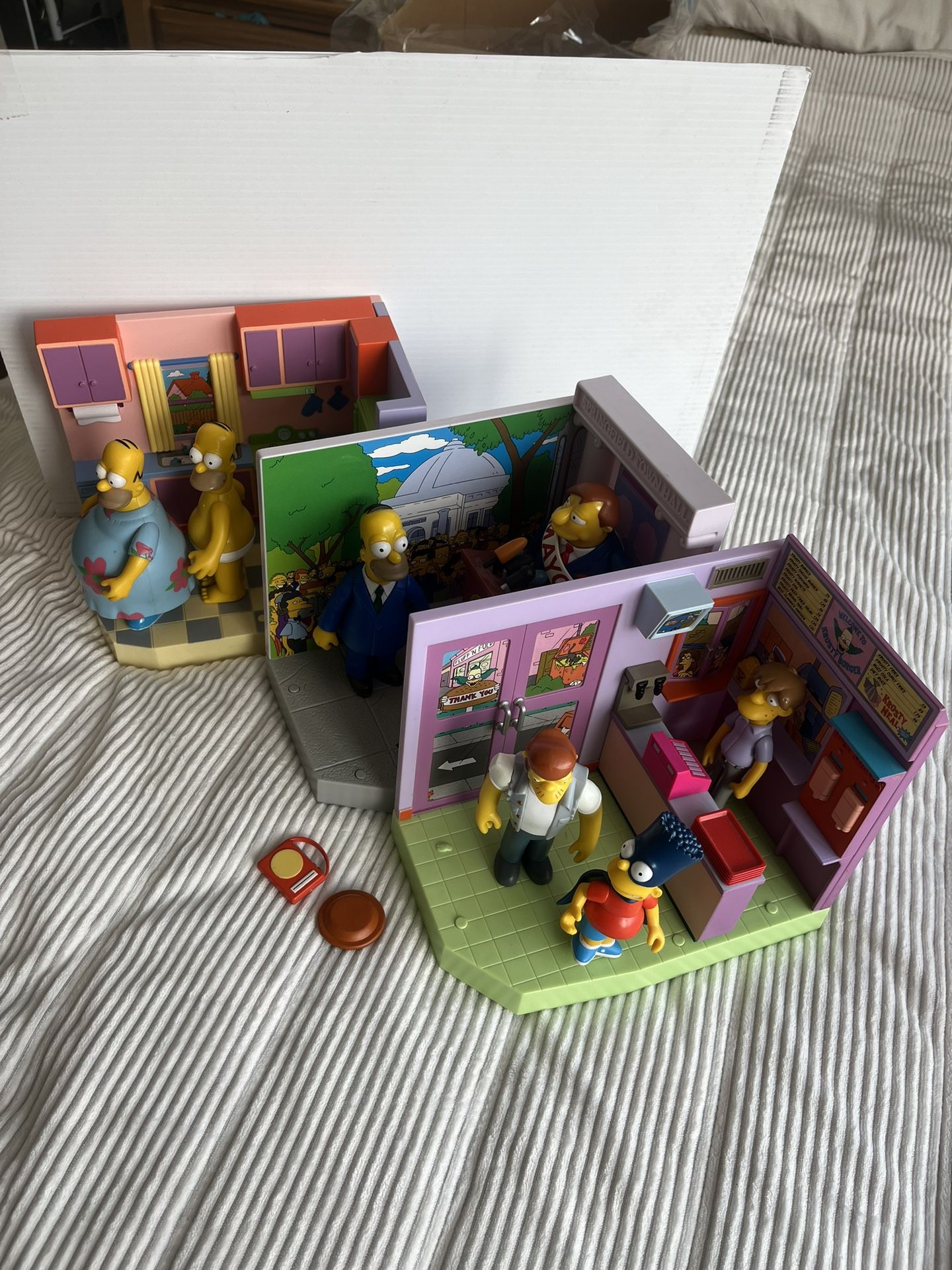 Vintage The Simpsons Action Figure Play Set - Multi Lot