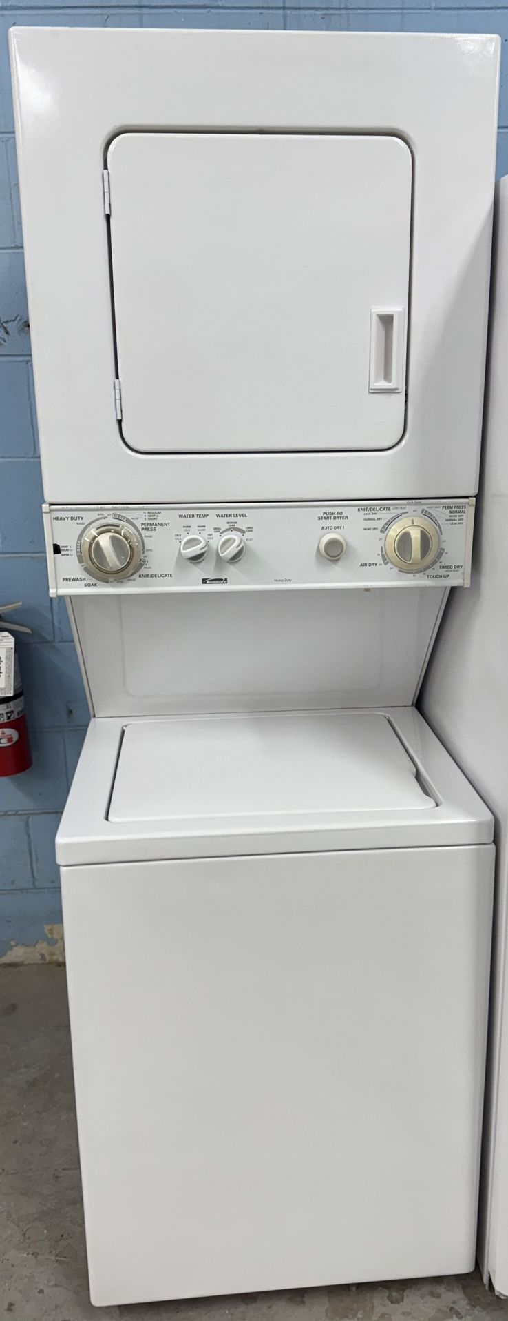 Kenmore 24" Stack Washer & Dryer