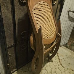 Antique Folding Rocking Chair