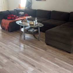 Sectional With Tables 