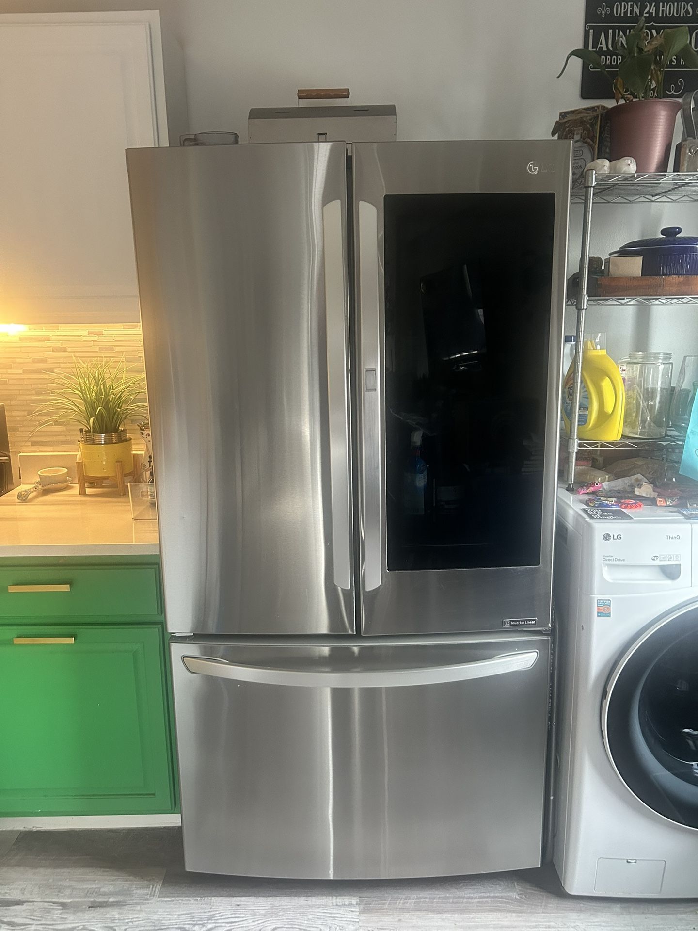 LG 23 cu. ft. InstaView™ Door-in-Door® Counter-Depth Ref LG REF LFCC23596S