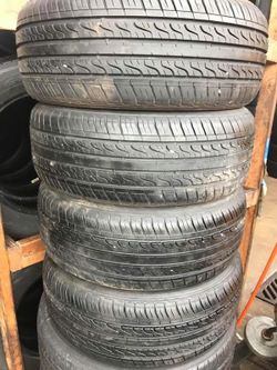 195/55/15 mount and balance included