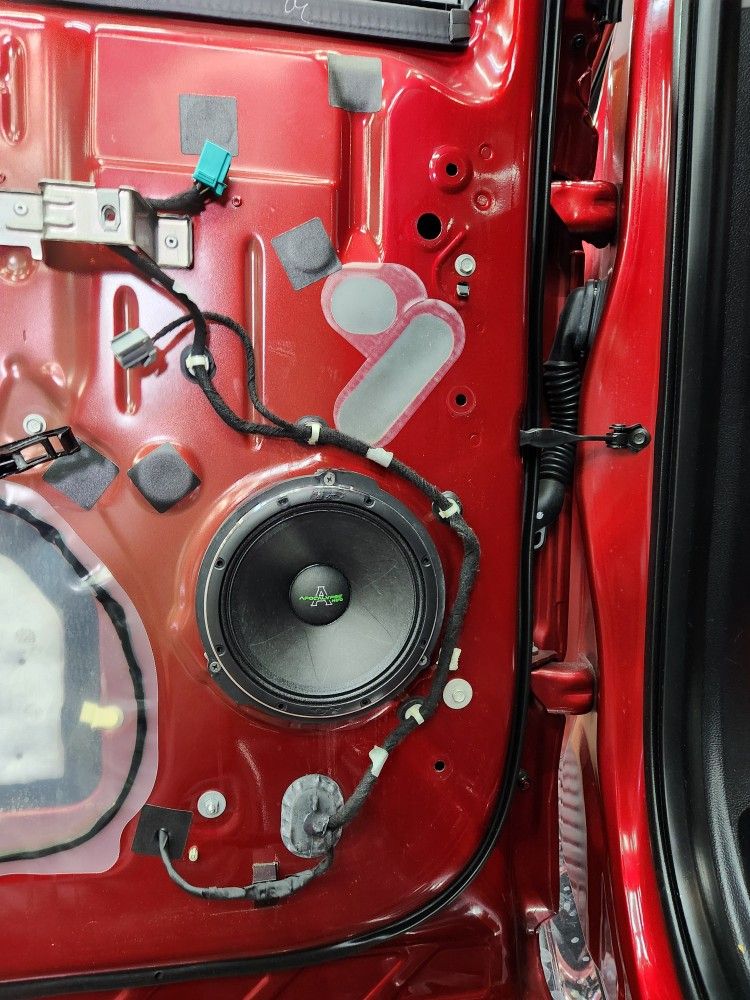 Custom Ford  F-150 & Super duty Door speaker adapters 6.5" Fits many brands Pair