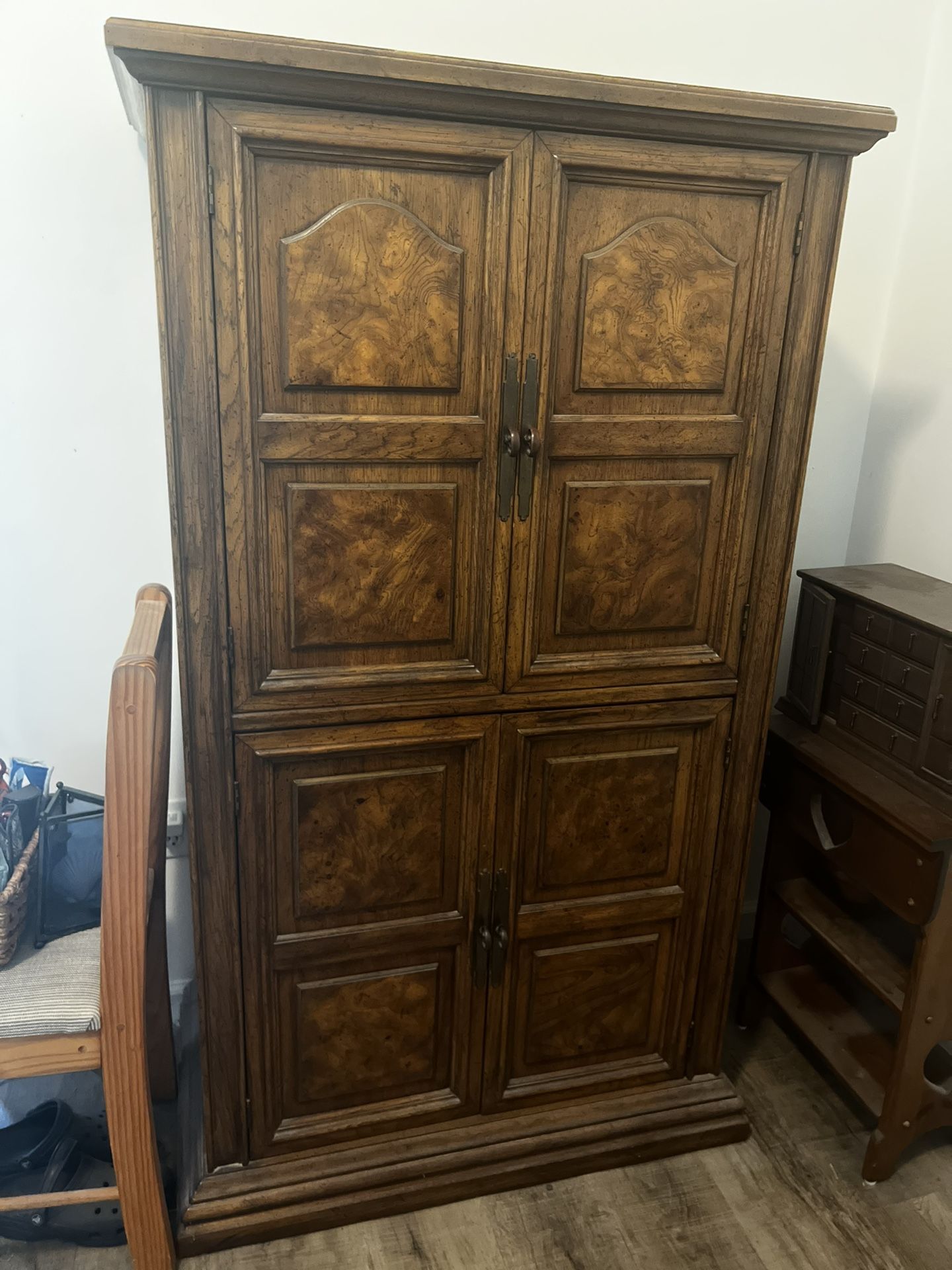 Solid Wood Armoires (2)