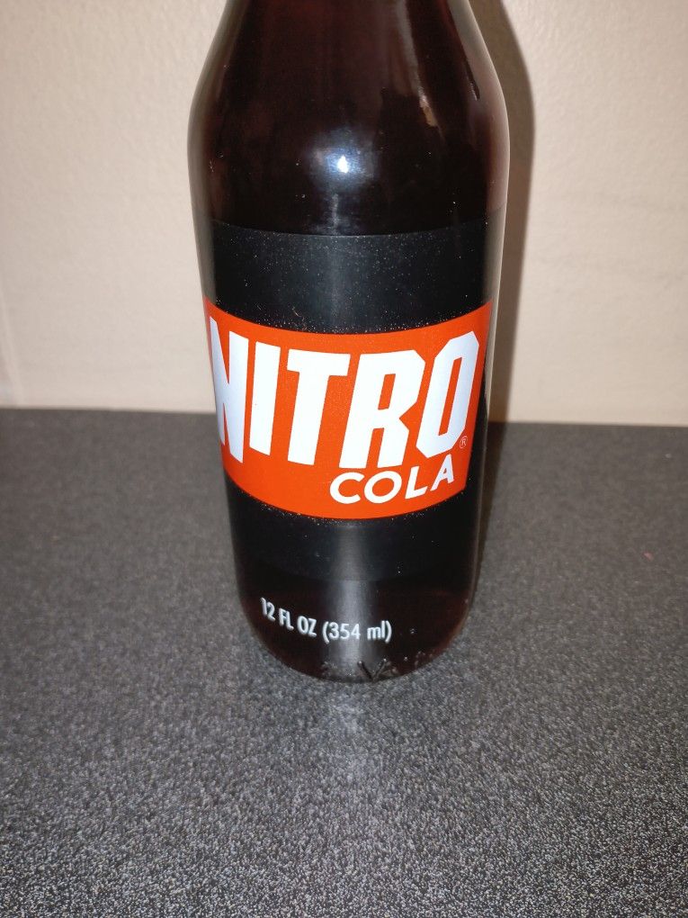 Vintage Bootle Of Nitro Cola Full 