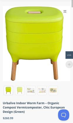 Urbalive Indoor Worm Farm Organic Composter