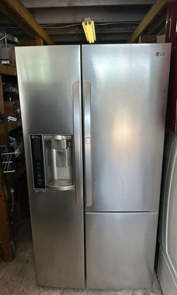 LG Stainless Steel Side by Side Fridge EnergyStar