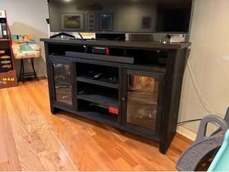 TV console for up to a 75” tv