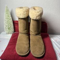 BearPaw Women’s Winter Fur Boots