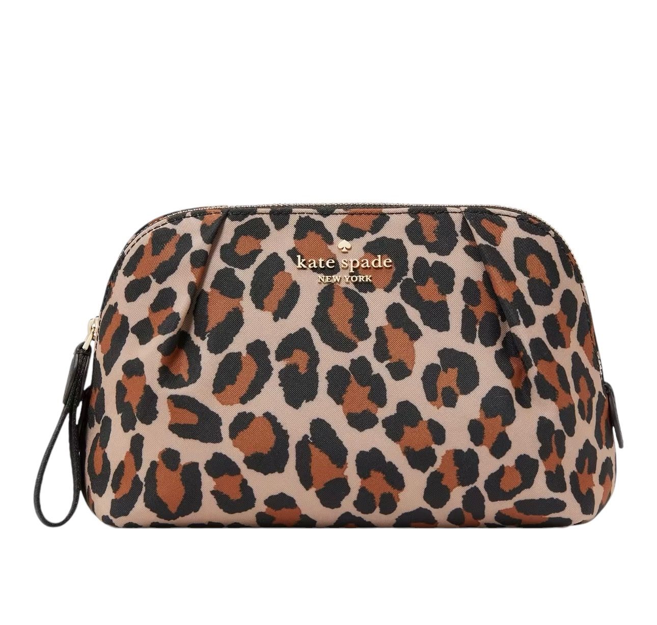 NWT Kate Spade Chelsea Spotted Leopard Cosmetic Bag