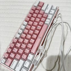 Pink Mechanical keyboard 
