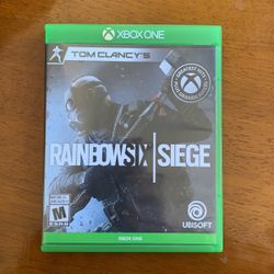 XBOX ONE  Rainbow Six Siege