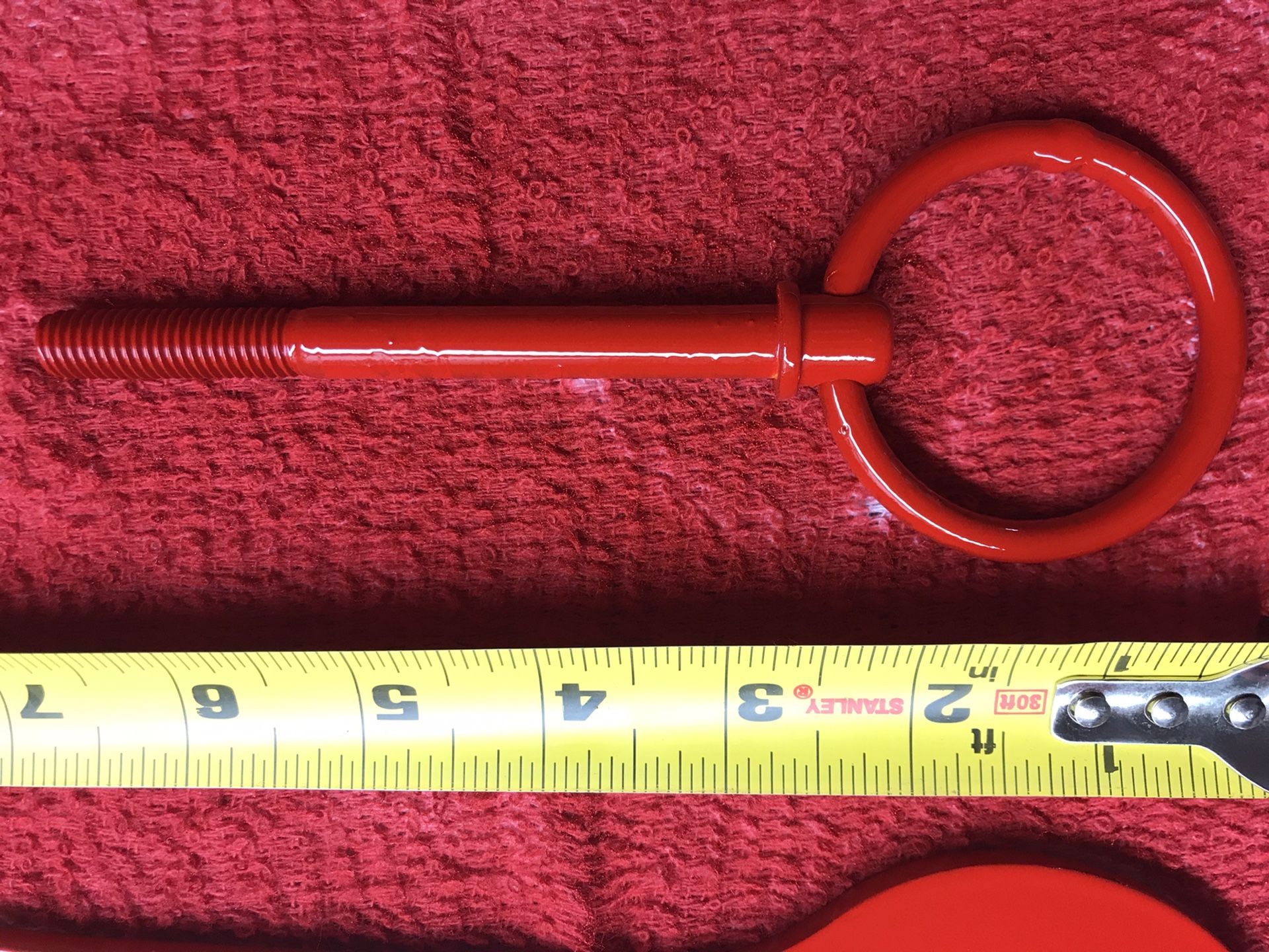 OMP EB/571 Tow Hook, Ring Type (Stainless Steel