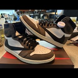 Travis Scott Air Jordan 1 Mocha Sizes 10.5 & 14