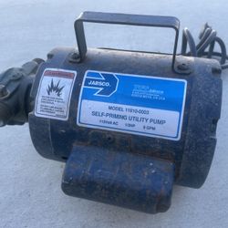Jabsco Model 11810 dash 0003 Self Priming Utility Pump