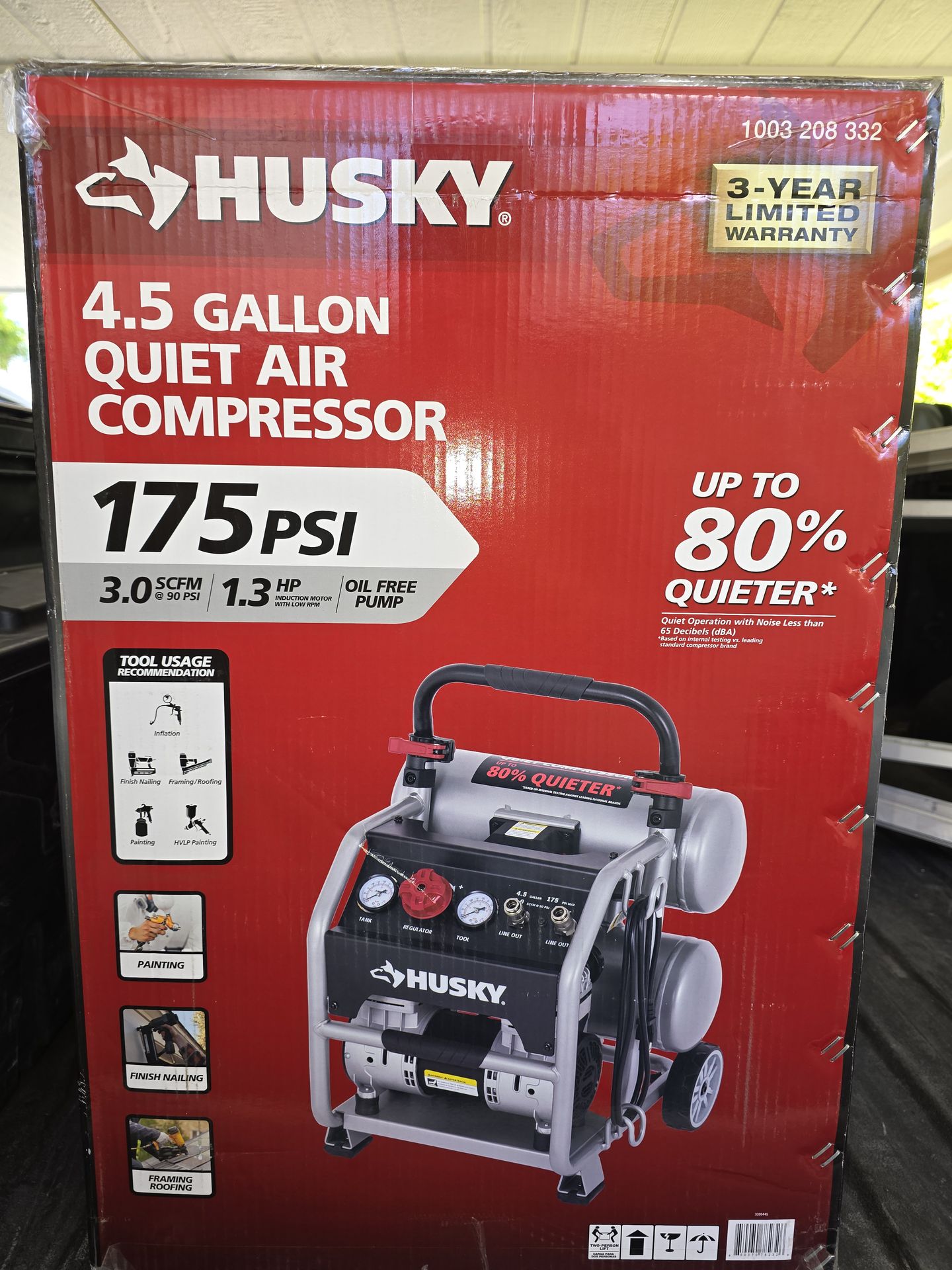Brand New Husky Air Compressor - NOT A RETURN