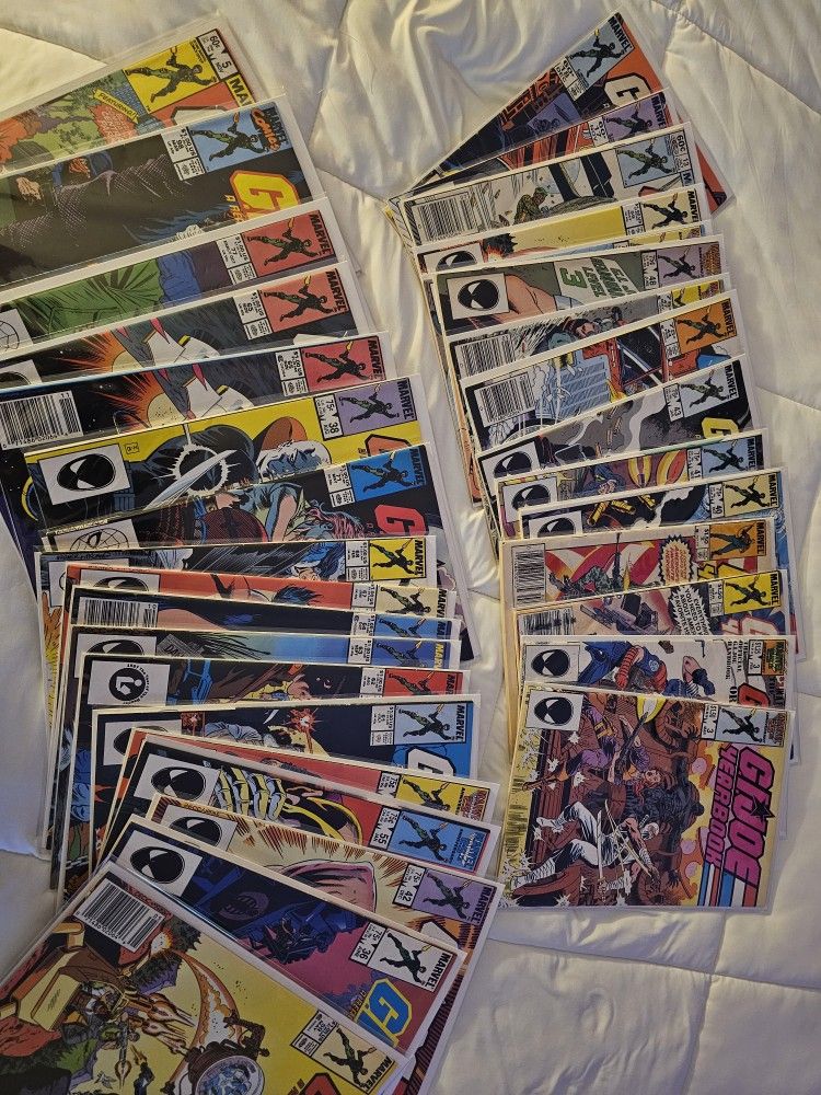 GI JOE COMICS LOT