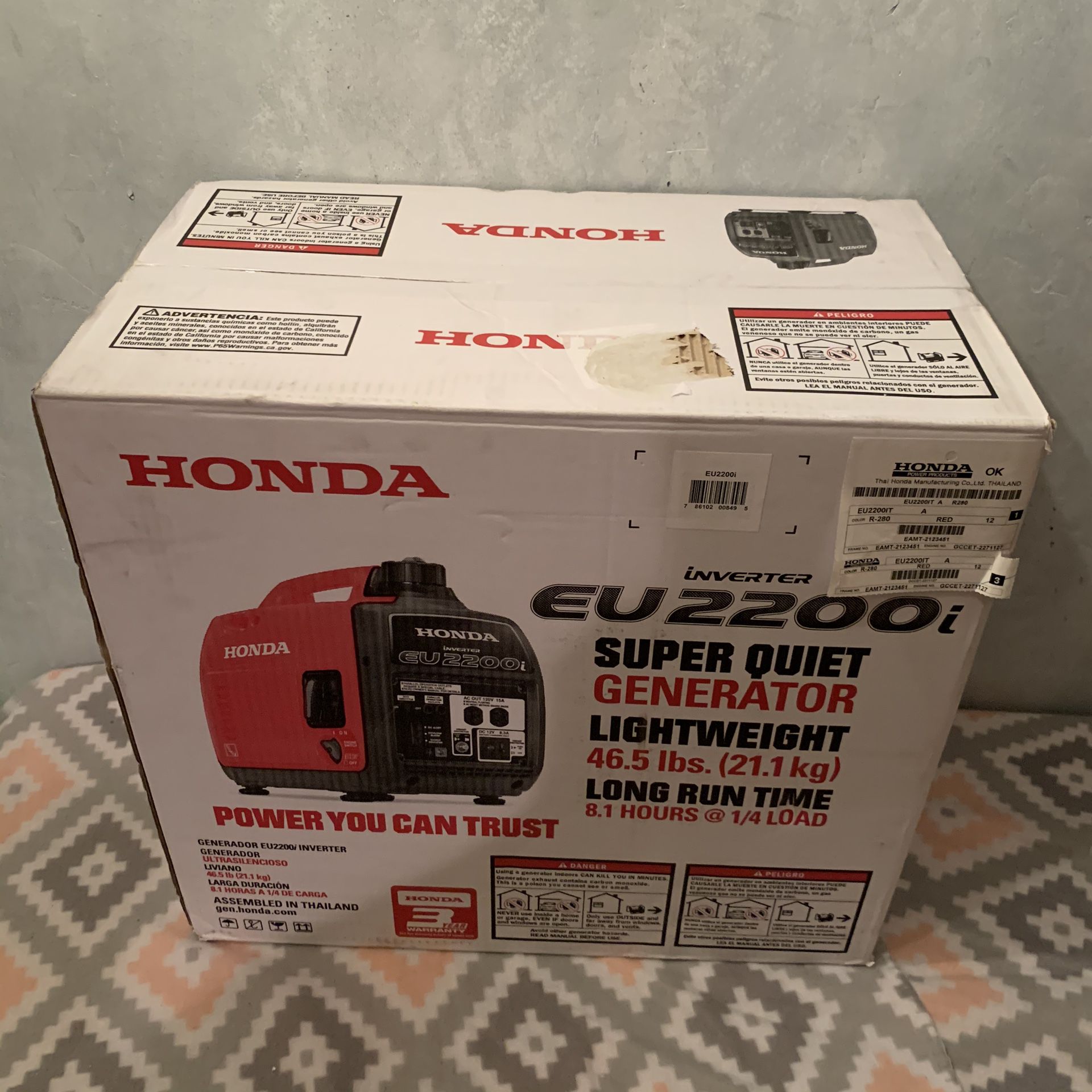 Honda 2200i Generator