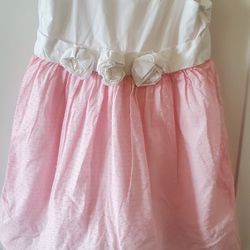 Dress Up  Pink And White Dress