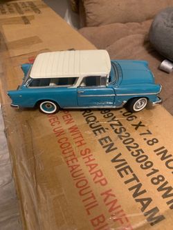 1955 Chevy nomad model car