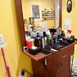 Estación de barbería 