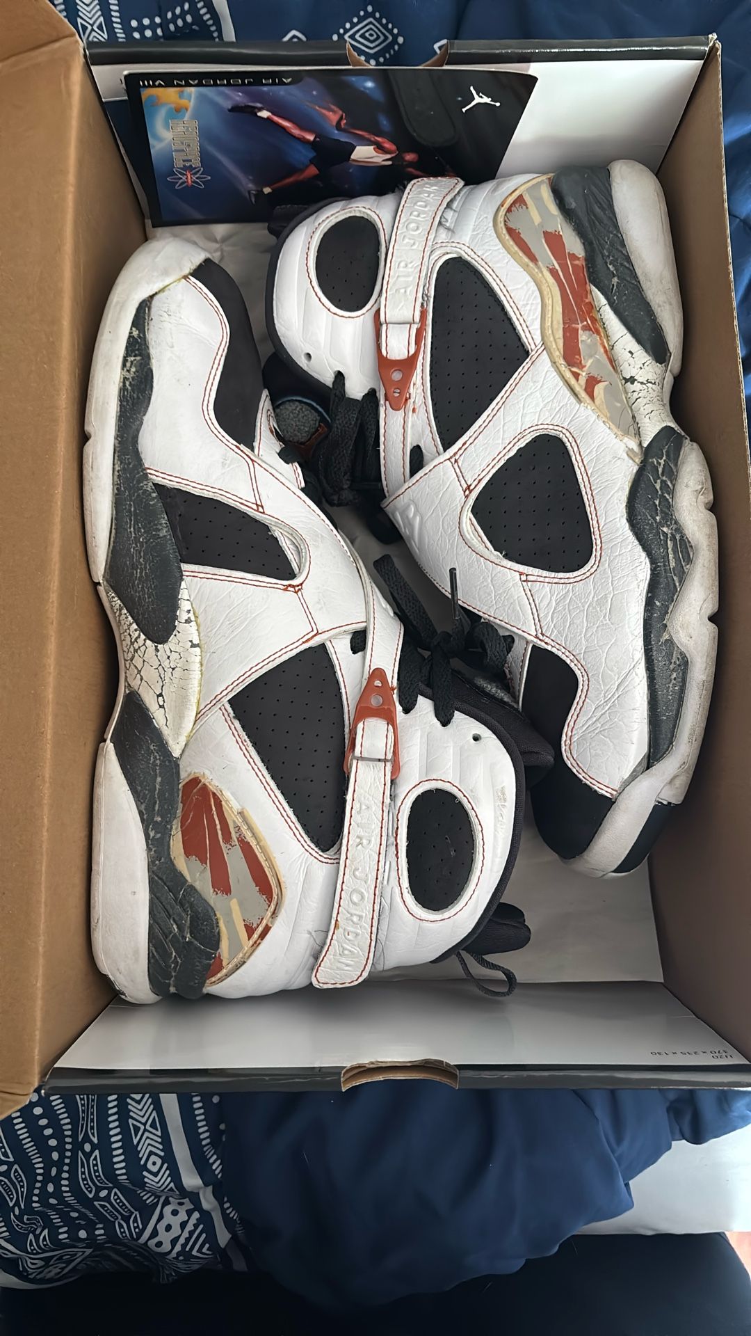 Jordan 8 Black Toe 2007 Size 11