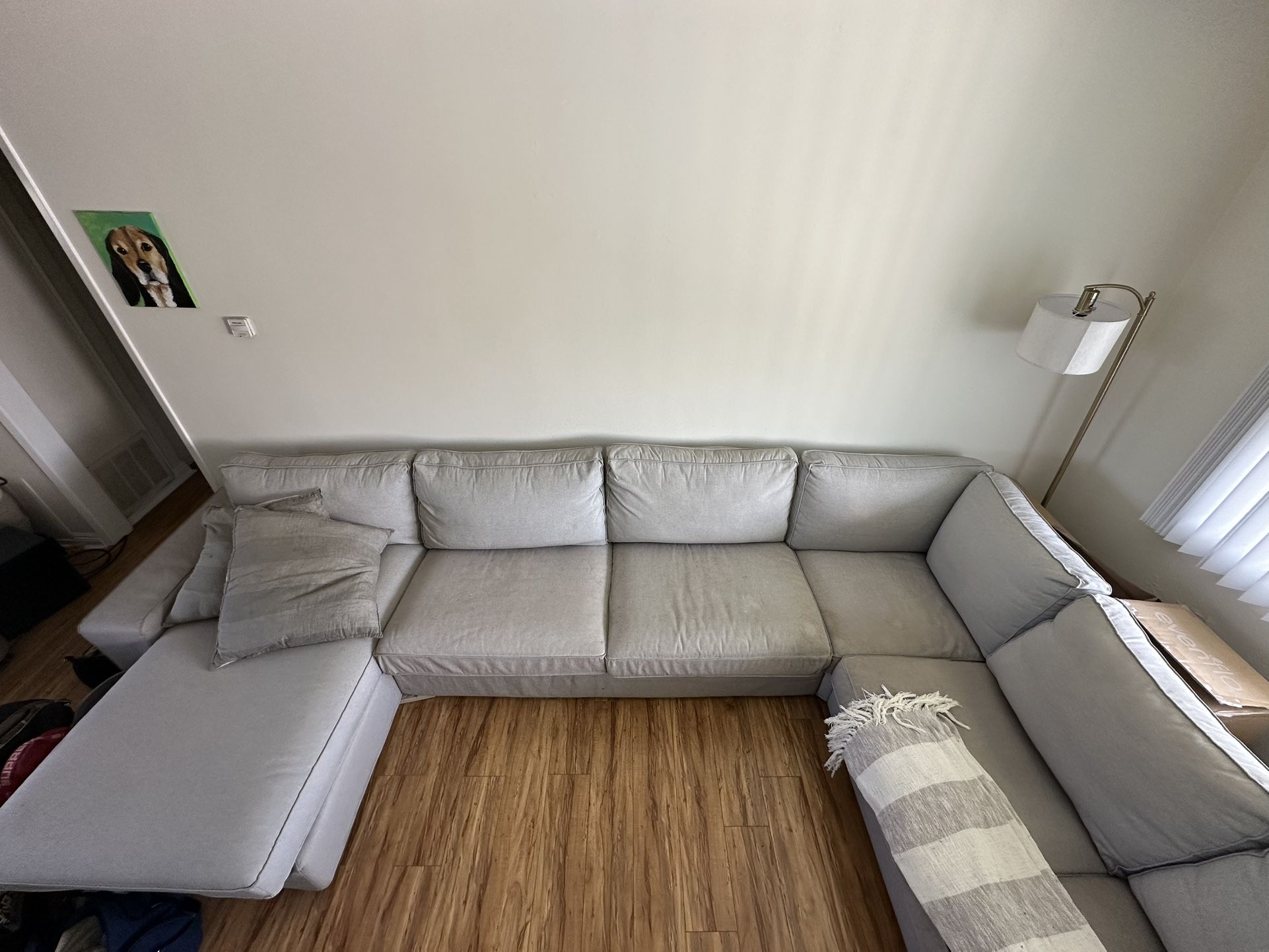 FULL U Shape IKEA Kivik Sectional Couch With Extras!