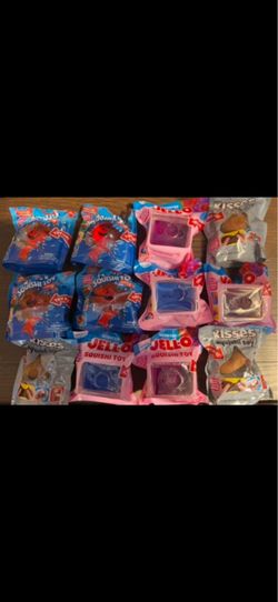 Jello, Kool-Aid, Hershey Scented Squishy