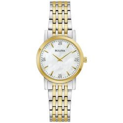 Bulova Diamond Classic 27mm Watch 98P223 $149.99