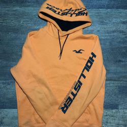 Orange Hollister Hoodie