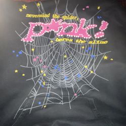 Spider Hoodie Black 