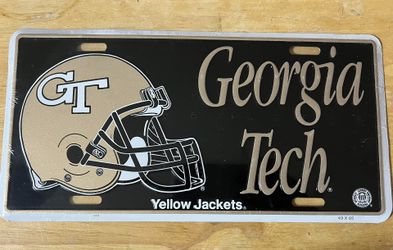 Georgia Tech Vanity Plate