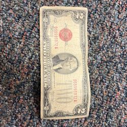 Rare 2 dollar bill