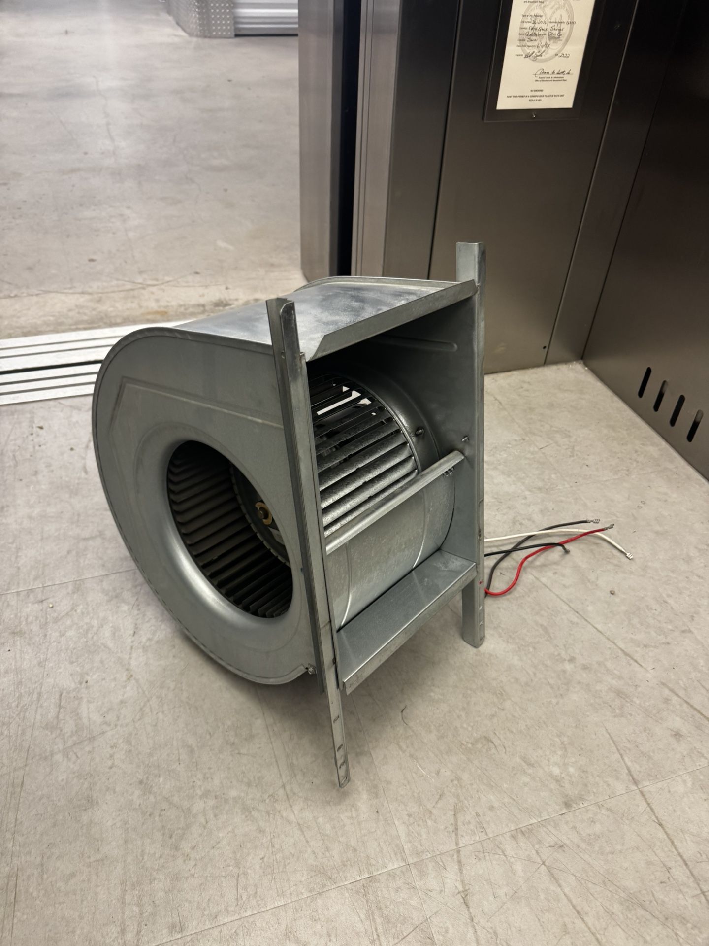 Fan W/cage 3 ton