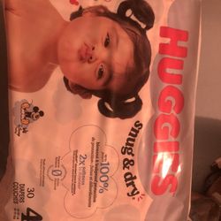 Size 4 Huggies