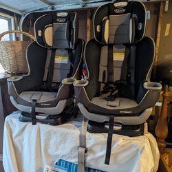 2car seats with bases $45.00 EACH FIRM