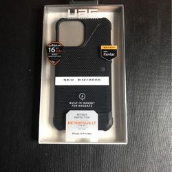 UAG - Metropolis LT MAGSAFE case for iPhone 13 Pro Max - Black