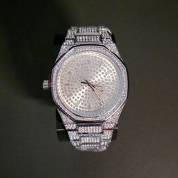 Montres Carlo Iced Out men's watch-NIB-Unworn-