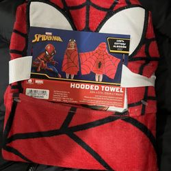New Hooded Towel Spider-Man